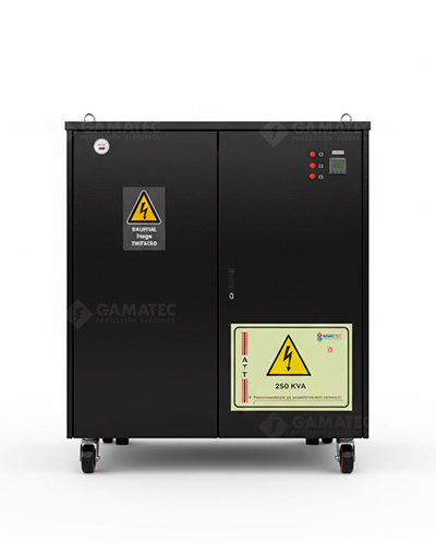 Transformador trifasico seco 250kva