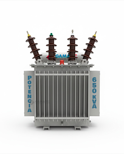 Transformador en aceite trifasico 650kva